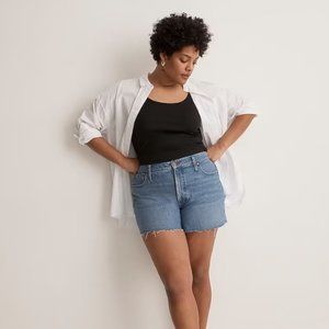 NEW Madewell Distressed Raw Edge The Perfect Jean Short Sz 30